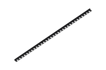 Бордюр тротуарний пластиковий чорний, 3м H44мм  (арт. 8210/44)
