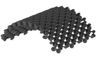 Модуль геопокриття пластиковий EasyPave чорний  (арт. 8100-BK)